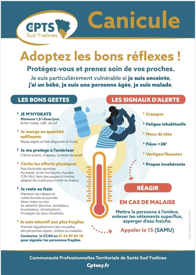 CANICULE - Adoptez les bons gestes Image 1